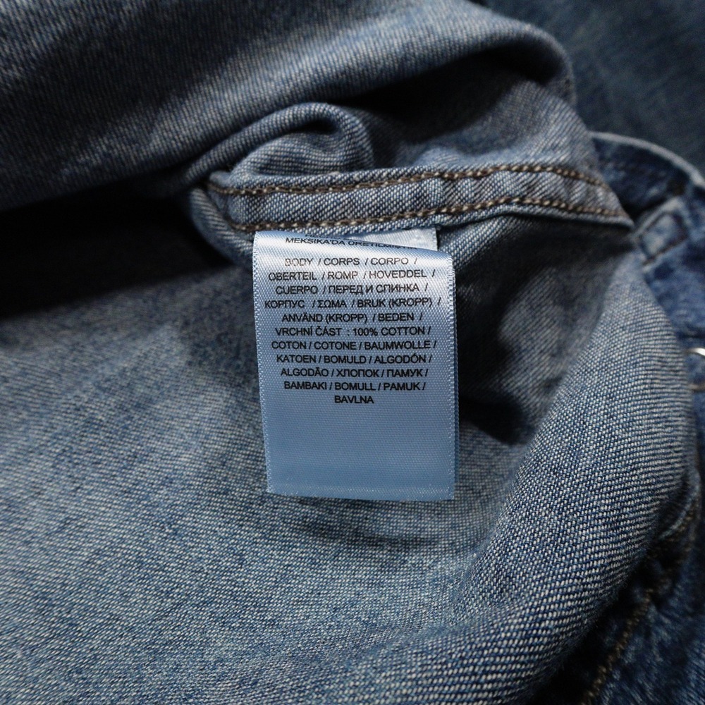 NWT RRL DOUBLE RL Mens XXL Indigo Dye Denim Western Sawtooth Trucker Jean Jacket - Picture 7 of 10